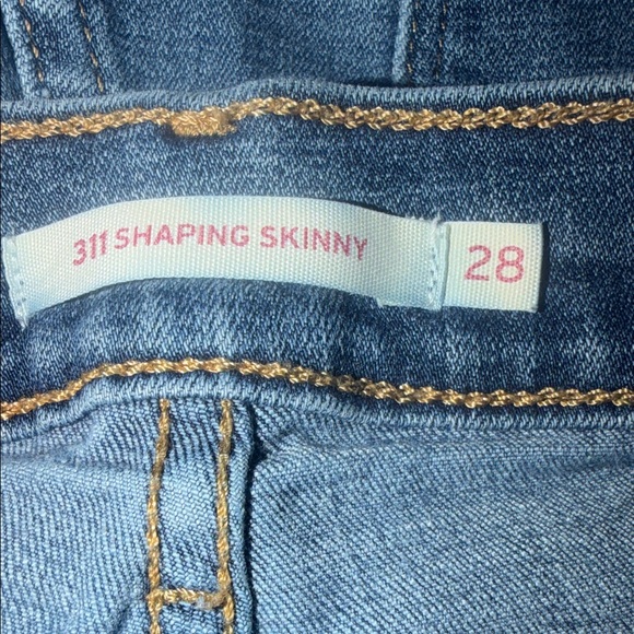 Levi's Skinny Jeans in Medium Blue | 311 SHAPING SKINNY - Picture 7 of 9